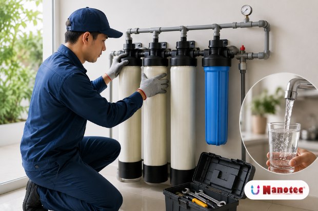 layanan jasa filter air terpercaya dengan sistem penyaringan modern