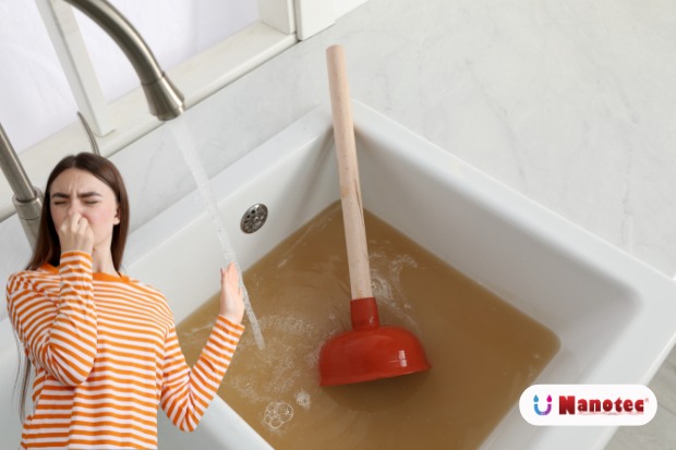 penggunaan filter air rumah modern dengan sistem penyaringan air yang efektif